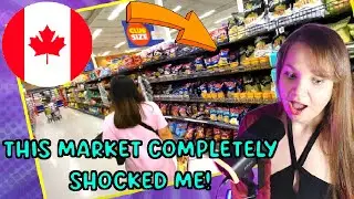 REACTION TO CANADIAN GROCERY STORE | CANADA REACTION