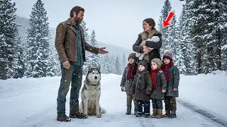 Come With Me… the Mountain Man Said — When He Found a Mother and Children Lost in the Snow