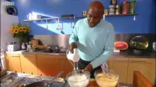 Ricotta pancakes with strawberries - Ainsley Harriott - BBC