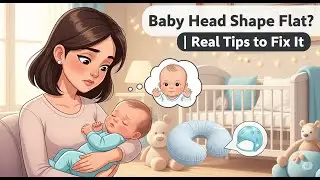 शिशु का चपटा सिर कैसे ठीक करें? | Baby Head Shape Correction Guide (Maternity Mantra)