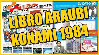 LIBRO ARAUBI MSX 1984 KONAMI