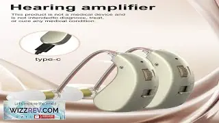 2 Pieces Hearing Aid Earphone Usb Power Supply Lithium Polymer Battery Used