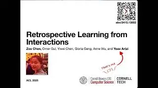 Retrospective Learning from Interactions