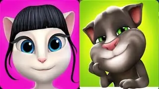 My Talking Angela Level 172 Vs My Talking Tom Level 210/Gameplay for Kid #57