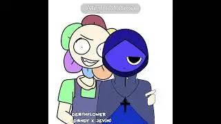 Cross ship 💔 || Ft: Moonflower, Jevin x black || #dandysworld x #sprunkiincredibox  #akhiyo_huraiko