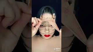 Bald cap removal 👩🏻&zwj;🦲 Everything was hand painted  #makeup #facepaint #mimles #baldcapremoval
