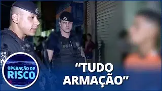 Jovem é pego pela terceira vez no tráfico, mas diz que é inocente