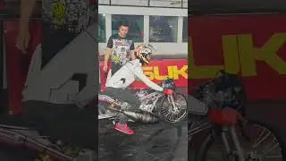 Drag Thailand!. Arm Rayong nyetting motor drag knalpot jumbo 