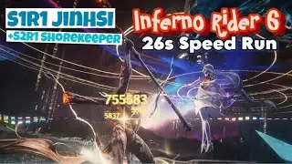 Hologram Speed Run &bull; Inferno Rider 6 &bull; S1R1 Jinhsi + S2R1 Shorekeeper &bull; Wuthering Waves