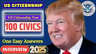 USCIS 100 Civics Questions and Answers (Random) U.S. Citizenship Interview 2024 Practice Test #n400