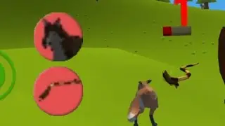 Fox simulator 3d kill wolves, snakes