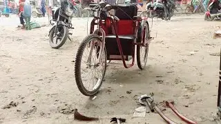 Charged 2 hours free Electric Tricycle for Handicapped 🔋 | Kundan handicap vlogs | alimco motorized 