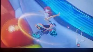 Mario Kart 8 Deluxe Time Trial Daisy Races in Merry Mountain!!🎄❄️