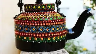 Beautiful kettle | Hand painting ✨🎨