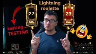 ⚡Testing Lightning Roulette Wheel | Lightning Roulette Session | Online Roulette Strategy to Win