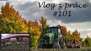Vlog z práce #101 Hloubkové kypření s Tigerem do 30 Cm / Uložení pole na zimní období / JD 8RX 410
