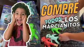 UNBOXING COMPRE TODA LA COLECCION DE MARCIANITOS MIR MI REACCION #flexors #marcianito #yoshi