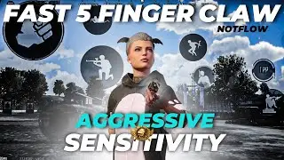 NEW UPDATE 2.8.0 🔥 BEST SENSITIVITY CODE + CONTROL SETTINGS PUBG MOBILE/BGMI | BEST 5 FINGER IPHONE