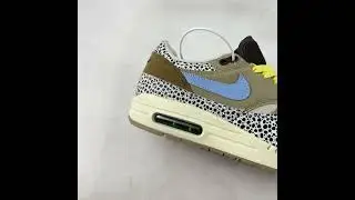 Nike Air Max 1 &ldquo;Safari&rdquo; Cobblestone/Worn Blue-Limestone