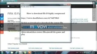 How to download FIFA 15 For PC free 10000% work only 250mb