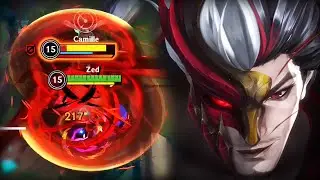 Zed Montage Wild Rift (One Shot Combo, etc) - Supreme Cells Zed Gameplay