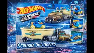 🔥 HotWheels Scrubba Dub Driver &ndash; Super Rigs Bathtub Truck 🚿🦆