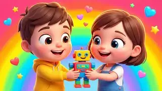 Sharing Song for Kids | Teamwork Nursery Rhymes in 3D Cartoon Animation | Kid Rhyme 3D