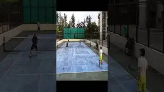 Too good an angle #tennis #tennisshorts #angle #topspin