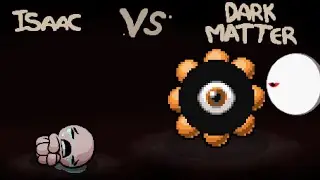 Binding of Isaac - Dark Matter Black/Orange Champion Boss mod