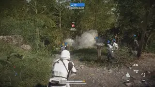 Star Wars Battlefront 2 Galactic Assault Gameplay (No Commentary)