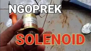 cara memperbaiki solenoid genset yanmar