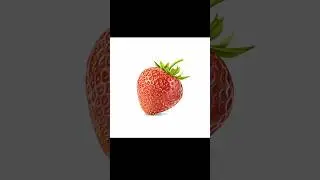 Draw Realistic Strawberry on Procreate 🍓#procreate #digitalart #timelapse #shorts