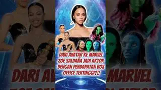 Zoe Salda&ntilde;a Pecahkan Rekor! Aktor Box Office Terbesar Sepanjang Masa! #zoesaldana #avatarworld