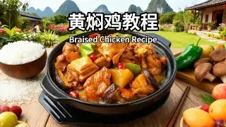 黄焖鸡正宗做法教学｜鸡肉嫩滑不柴，酱香浓郁的关键技巧全公开