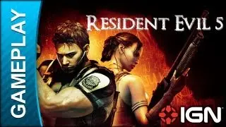 Resident Evil 5 - Armed Majini - Gameplay