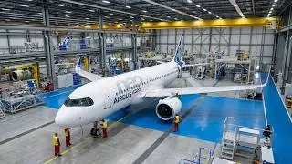 Inside a Factory: From Frame Assembly to Final Europe&rsquo;s Largest Aircraft  (The Whole Process)