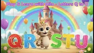 Play & Learn with Milo – Letters Q to U