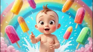 Colour Popsicles Song 🍭🌈 | Learn Colours for Kids | Fun Baby Cartoon