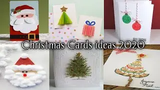 Christmas handmade card ideas||christmas card ideas 2020||christmas 2020