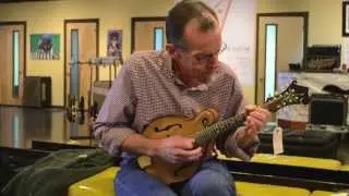 Carter Vintage Guitars - Adam Steffey and a Koa Elkhorn Mandolin