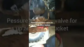 SDLG-L956F up and down bucket not working  clean pressure regulator valve