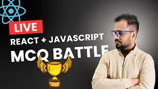🔴 React + JavaScript MCQ LIVE #2 | LIVE Quiz + Winner 🏆