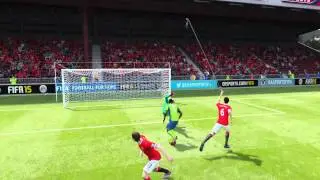 My first Scorpion kick goal in FIFA 15