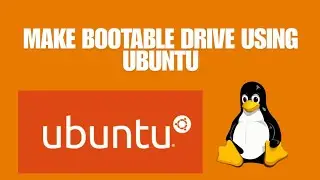 Create an Bootable USB using Ubuntu  under 1 Minute! (Easiest Method)