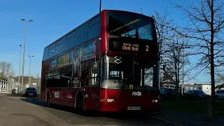 Beast! | Journey on Metrobus Route 2 | Volvo B7TL Plaxton President | 1993 (HW52 EPN)