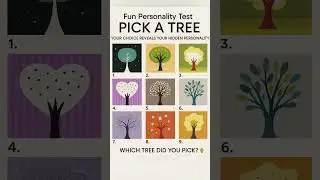 ▶️ Fun Personality Test ⁠ Pick the tree that attracts you the most&hellip; it reveals who you truly are