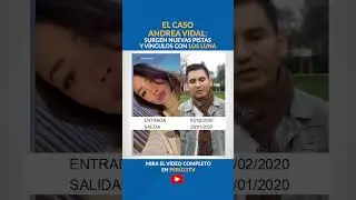 EL CASO ANDREA VIDAL: Surgen nuevas pistas y v&iacute;nculos con los Luna