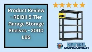 REIBII 2,000 LBS Garage Shelving Review - 32&Prime; W Compact Heavy-Duty Rack!