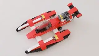 Creating Lego Hydroplane | Lego Creator 31047 - How to Make Hydroplane Lego | Building Bureau