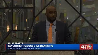 Mercer introduces Joel Taylor as 22nd head coach in football program history